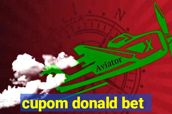 cupom donald bet